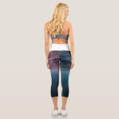 Leggings Capri rayons de soleil sous l'eau (Verso)
