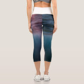 Leggings Capri rayons du soleil sous l'eau (Verso)