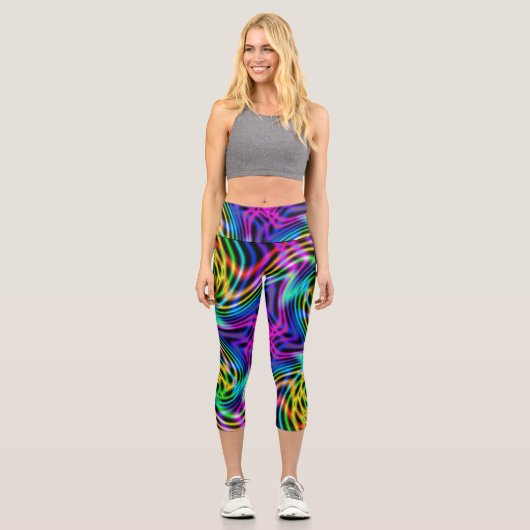 Leggings Capri Rayons Kaleidoscope (Recto)