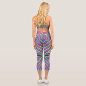 Leggings Capri Rayures (Verso)