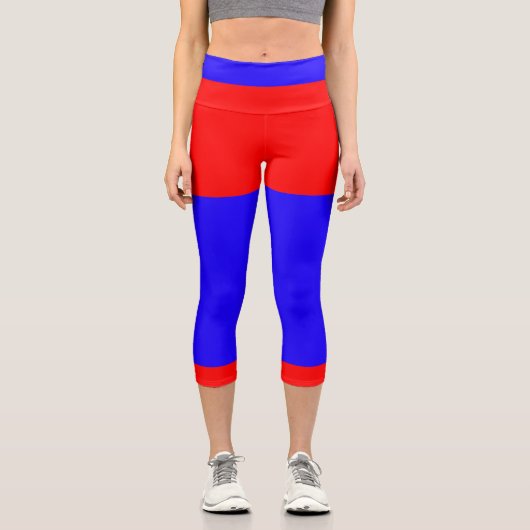 Leggings Capri Red (Recto)