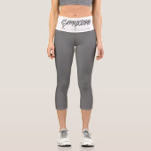 Leggings Capri Réflexion Capricorne (Recto)