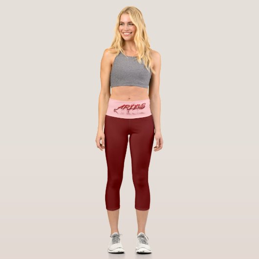 Leggings Capri Réflexion de Aries (Recto)