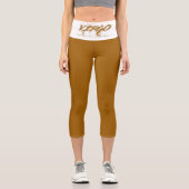 Leggings Capri Réflexion virale (Recto)