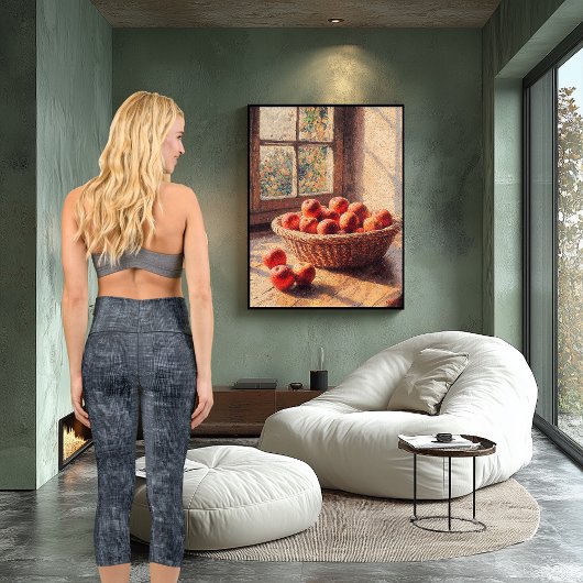 Leggings Capri Refus gris élégant Look : Personnaliser le logo et