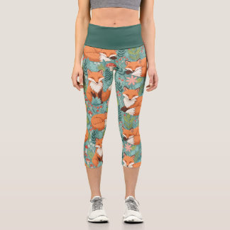 Leggings Capri Renard des bois