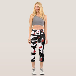 Leggings Capri Repérer les balles rouges