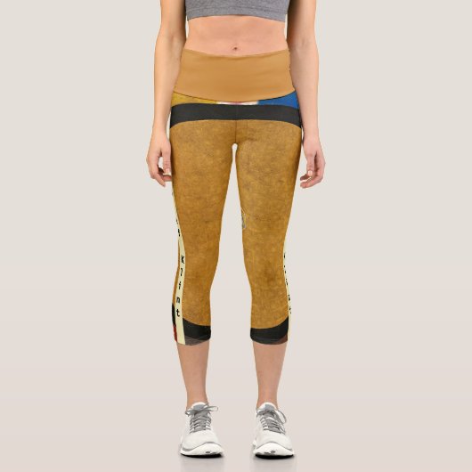 Leggings Capri Retable, Groupe X, No 3 par Hilma af Klint (Recto)