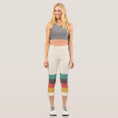 Leggings Capri Rétro bande (Recto)