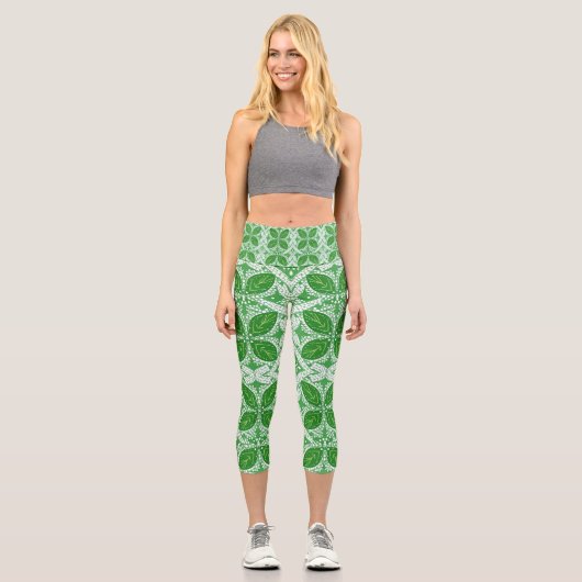 Leggings Capri Rêverie dentelle (Recto)