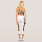 Leggings Capri Rhythms of Abundance: Post-Harvest Joy (Verso)