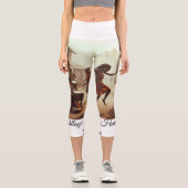 Leggings Capri Rhythms of Abundance: Post-Harvest Joy (Recto)