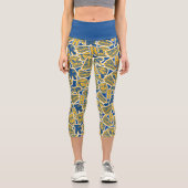 Leggings Capri Riverdale Football et Cheval Motif (Recto)