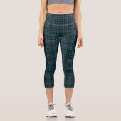 Leggings Capri Robertson Chasse Tartan Plaid Motif (Recto)