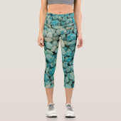 Leggings Capri Rochers bleus sur ces capris (Recto)