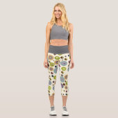 Leggings Capri Ronds en relief (Recto)