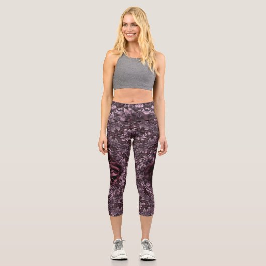 Leggings Capri Rosace Mandala  (Recto)