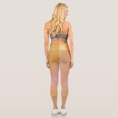 Leggings Capri rose (Verso)