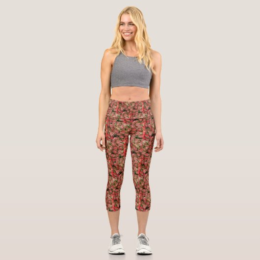 LEGGINGS CAPRI ROSE (Recto)