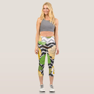 Leggings Capri Rose 11