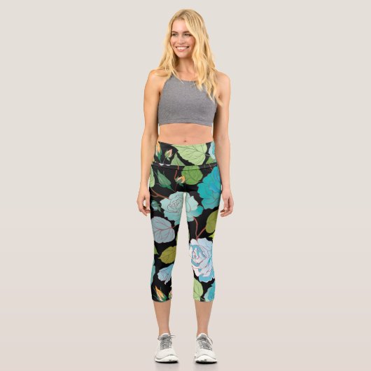 Leggings Capri Rose 22 (Recto)