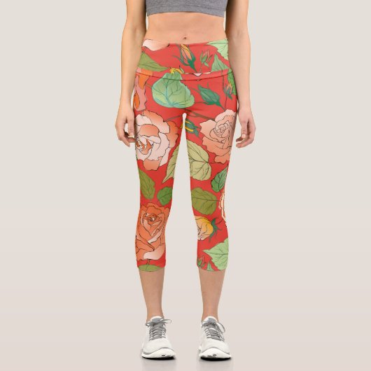 Leggings Capri Rose 26 (Recto)