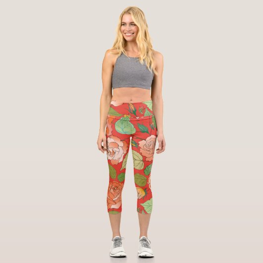 Leggings Capri Rose 26 (Recto)