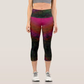 Leggings Capri Rose Ember Fade (Recto)