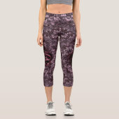 Leggings Capri Rose Mandala (Recto)