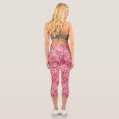 Leggings Capri Rose rose rose (Verso)