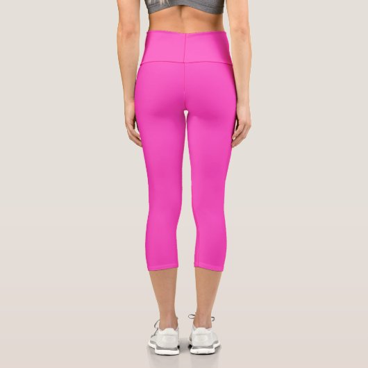 Leggings Capri Rose sécurité (Verso)