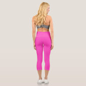 Leggings Capri Rose sécurité (Verso)