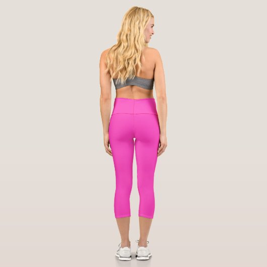 Leggings Capri Rose sécurité (Verso)