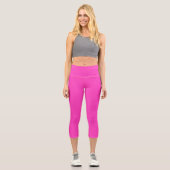 Leggings Capri Rose sécurité (Recto)