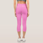 Leggings Capri Rose Taffy clair (Verso)