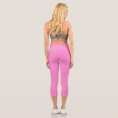Leggings Capri Rose Taffy clair (Verso)