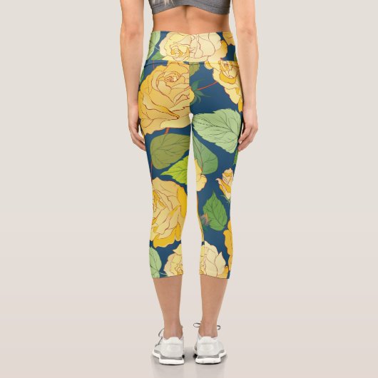 LEGGINGS CAPRI ROSES 2 (Verso)