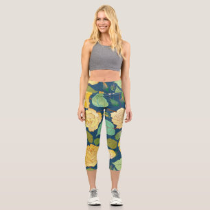 LEGGINGS CAPRI ROSES 2