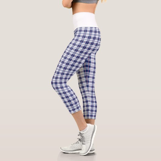 Leggings Capri Rouge, blanc et bleu (Gauche)