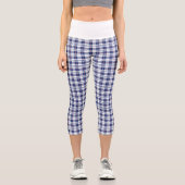 Leggings Capri Rouge, blanc et bleu (Recto)