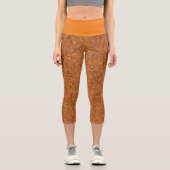 Leggings Capri Rouille | Zazzle_Growshop. (Recto)