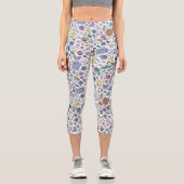Leggings Capri Rue Sésame | Sesame Pals DoodMotif (Recto)
