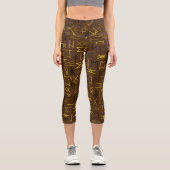 Leggings Capri Runes (Recto)
