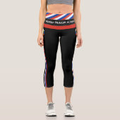 Leggings Capri Russie & Russie Drapeau mode, Fitness, Casquette s (Recto)