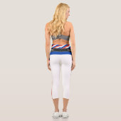 Leggings Capri Russie & Russie Drapeau mode, Fitness, Sports (Verso)