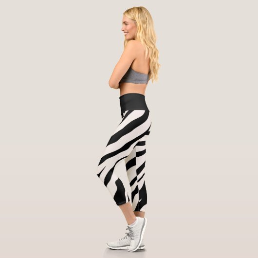 Leggings Capri S.K. Zebra Fever (Gauche)