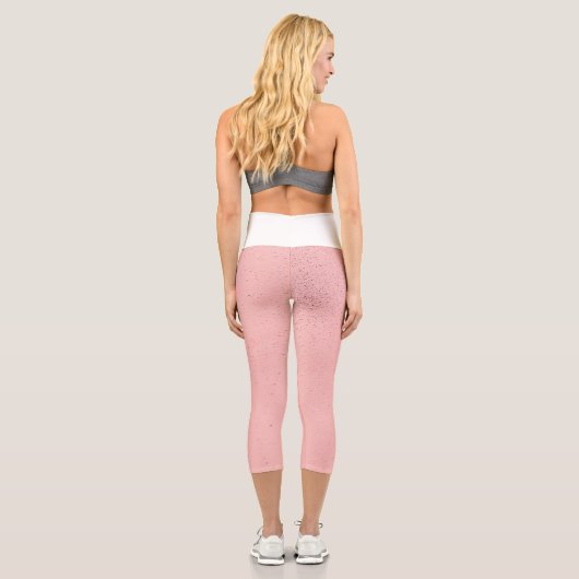 Leggings Capri Sable rose (Verso)