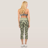 Leggings Capri Saged Leopard (Verso)