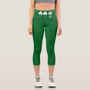 Leggings Capri Saint Patricks Funny Party pour les gars