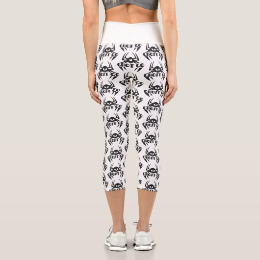 Leggings Capri Saison Éffrayante de Ghost Go (Verso)